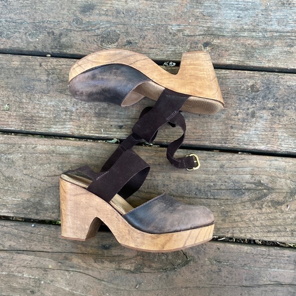 Free People Leather Clogs - Picture 2 of 7